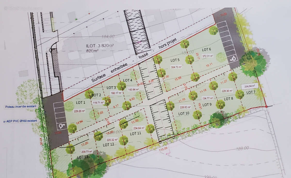 Terrain à LE SEQUESTRE