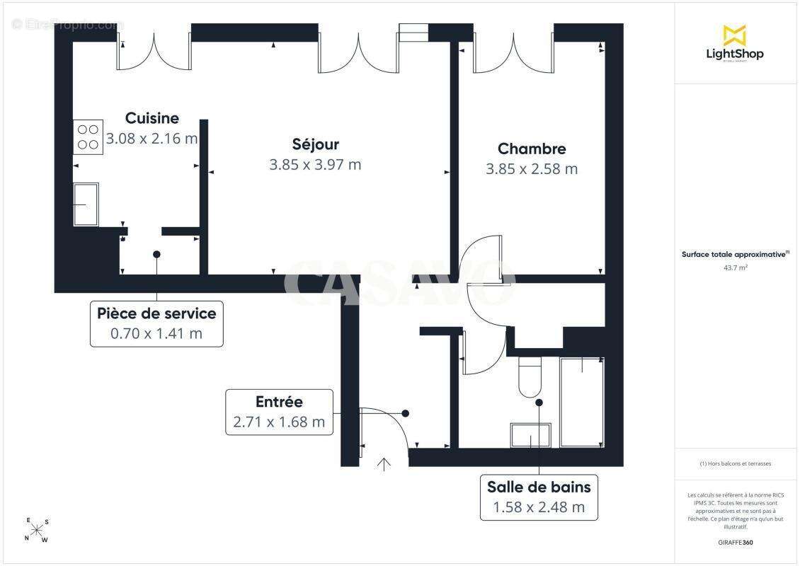 Appartement à SAINT-OUEN-L'AUMONE