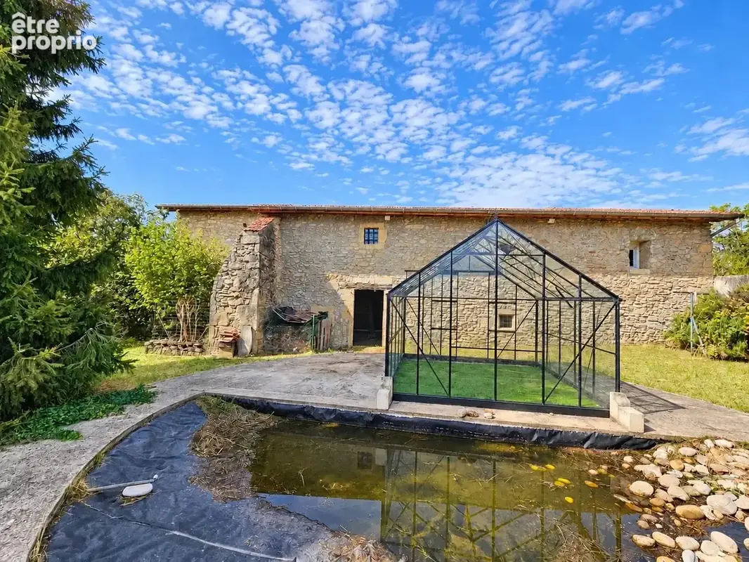 Saint-lattier – maison en pierre 110 m² – 275 m² de dépendances – terrain 1940 m² - photo 5