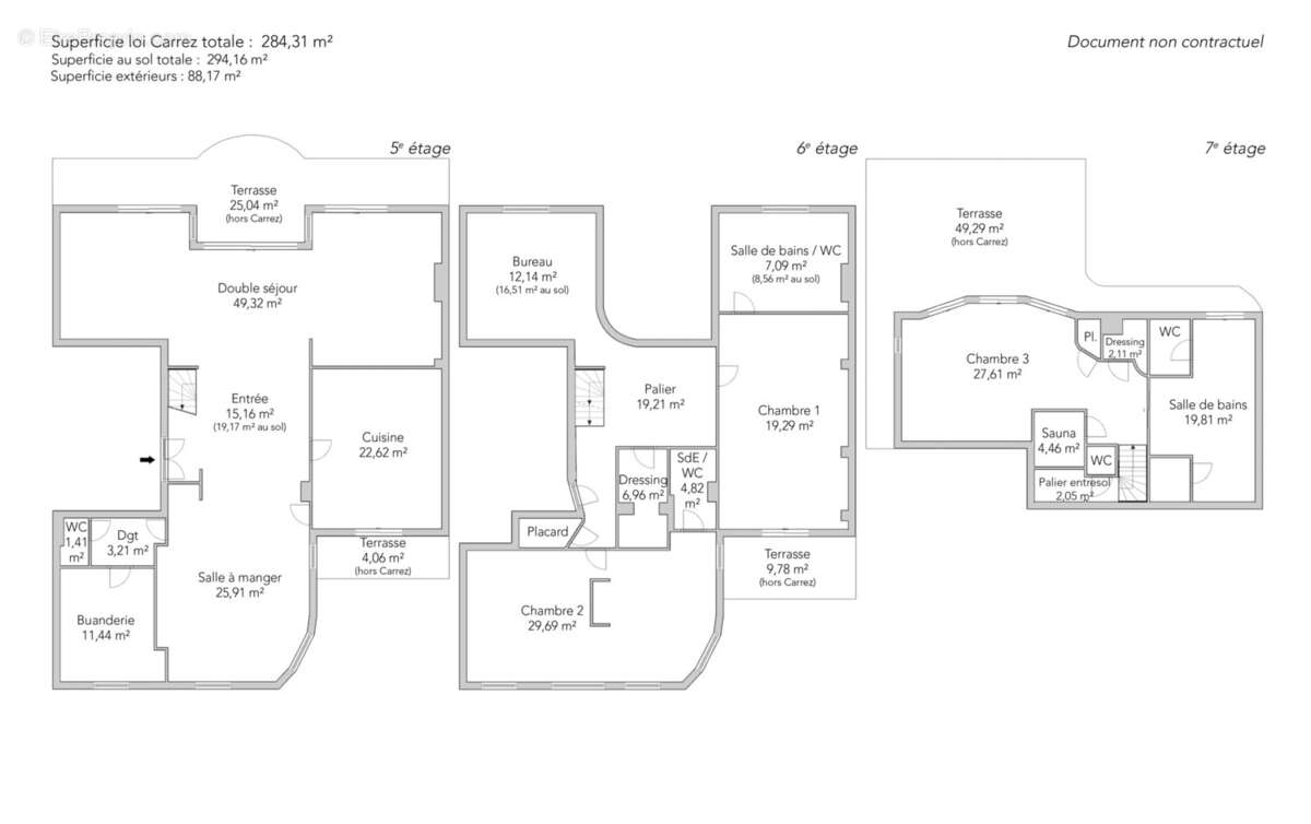 Appartement à PARIS-16E