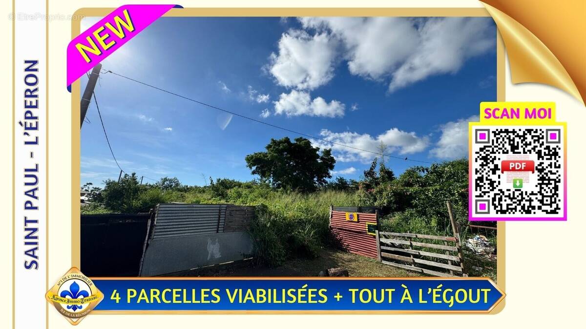 Terrain à SAINT-PAUL