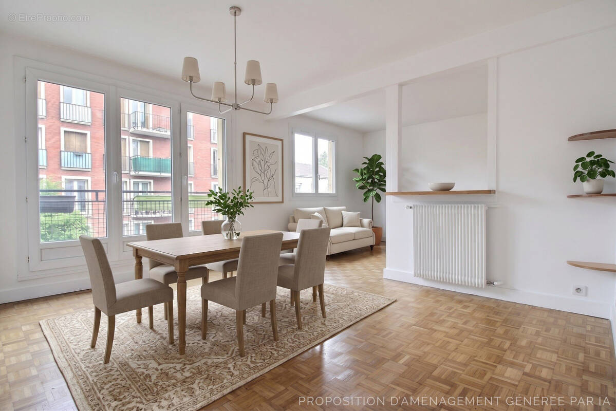 Appartement à ISSY-LES-MOULINEAUX