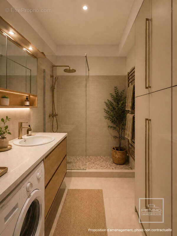 Lyon 6, triangle d'or, 67.09m², etage eleve, balcon - photo 9