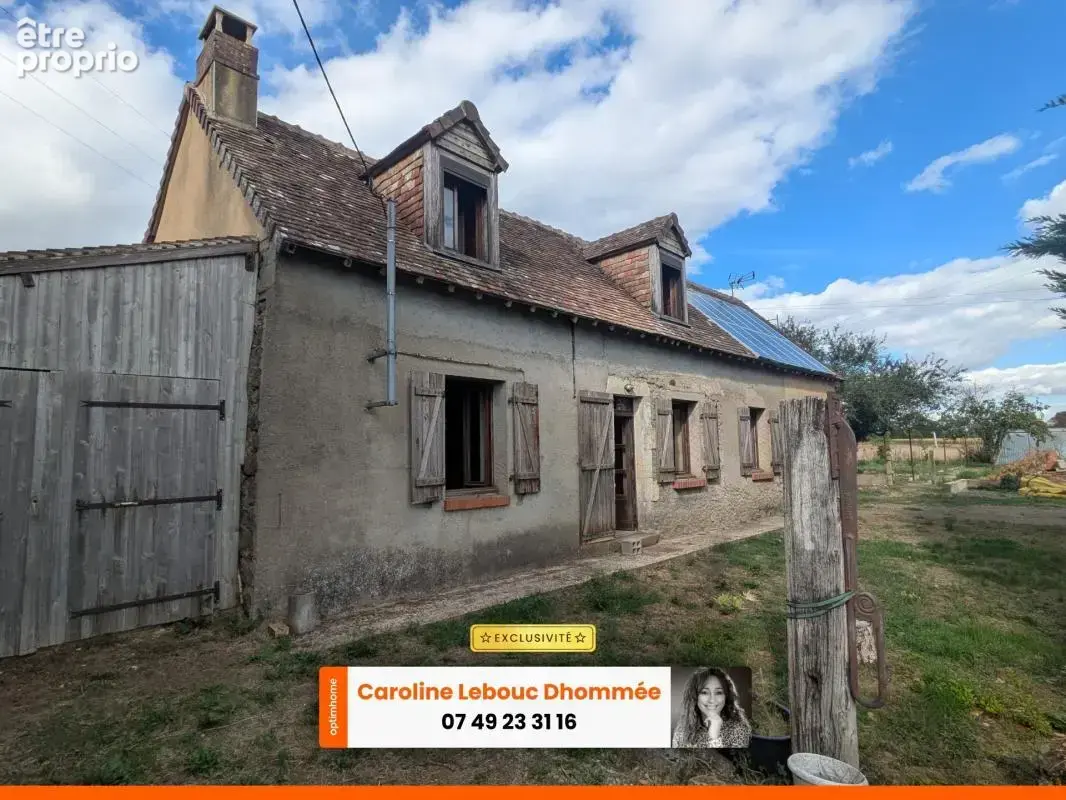 Longère en pierres 3 chambres à restaurer avec jardin et panneaux solaires en campagne - photo 4