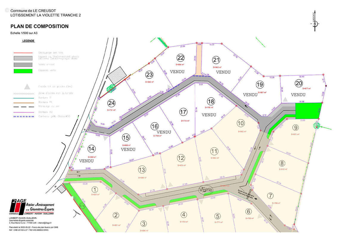 Terrain à LE CREUSOT