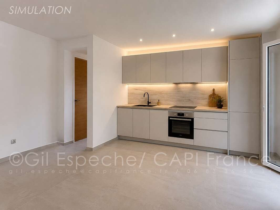 Appartement à vendre 3 pièces Rez-de-Jardin SAINT LAURENT DU VAR (06) - photo 3