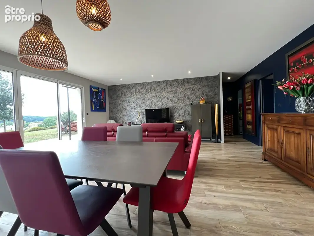 Maison contemporaine à 5 min du centre ville de Caussade - Prestations de qualité et vue dégagée - photo 8