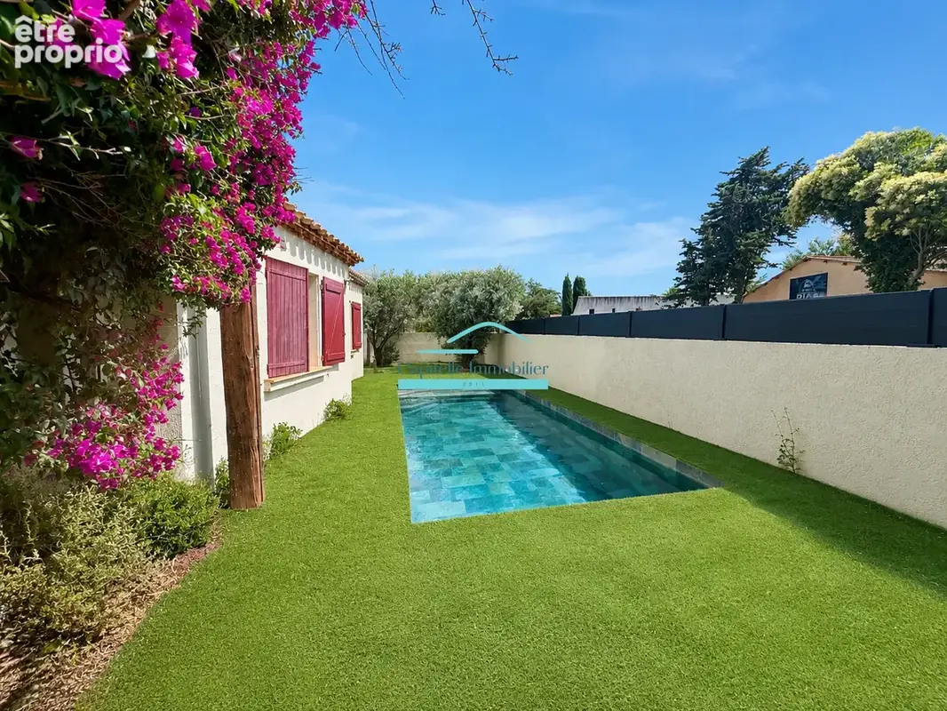 Mireval- Maison T5- 122 m2 sur 586m2 de Parcelle  piscine et garage - photo 11