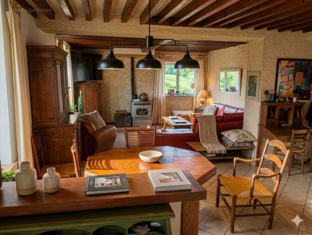 Maison de Maître bourguignonne Vue dégagée 7 pièces SAINT IGNY DE VERS (69) - photo 6