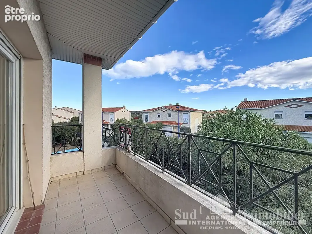 Cabestany appartement T3 avec garage et parkings - photo 2