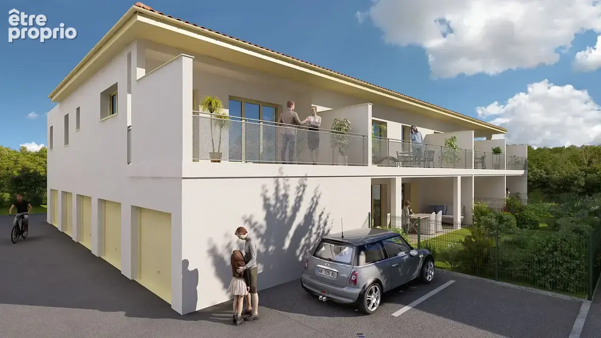 Appartement 3 pièces terrasse et jardin lot 103 - photo 2