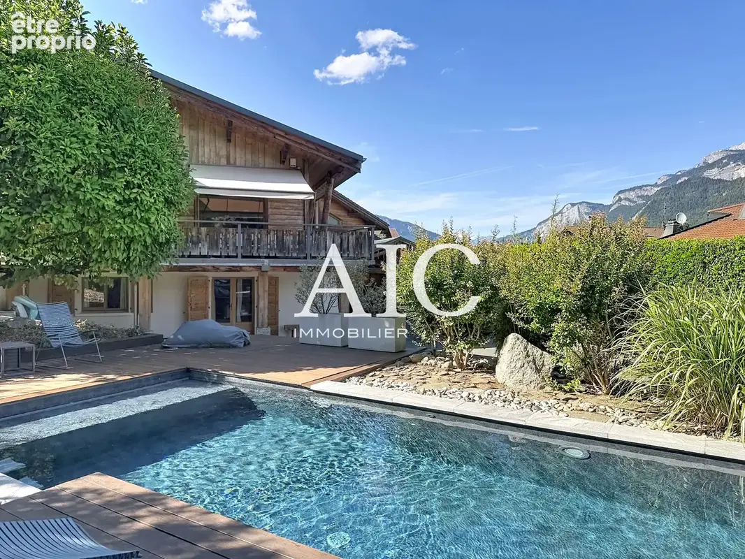 Chalet de caractère avec piscine et vue panoramique sur le Mont-Blanc - photo 22