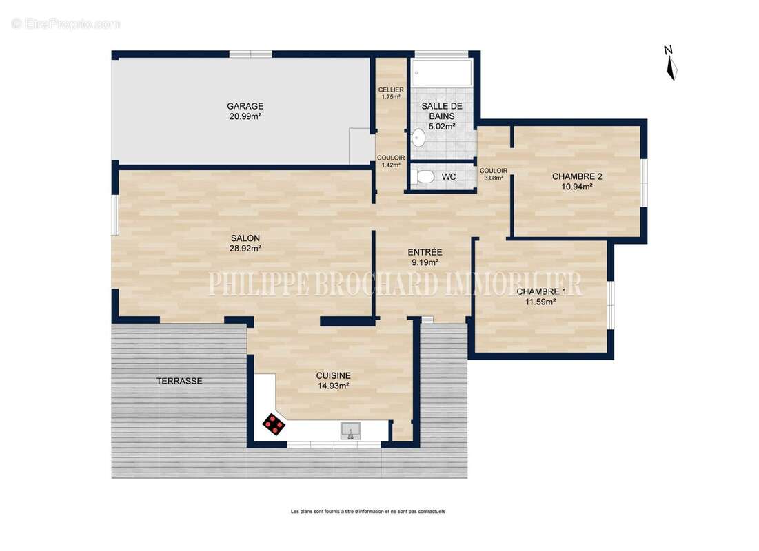 Maison à LE TABLIER