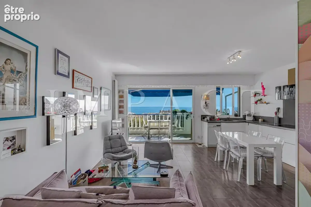 Cannes Petit Juas appartement 2 pièces vue mer à vendre - photo 6