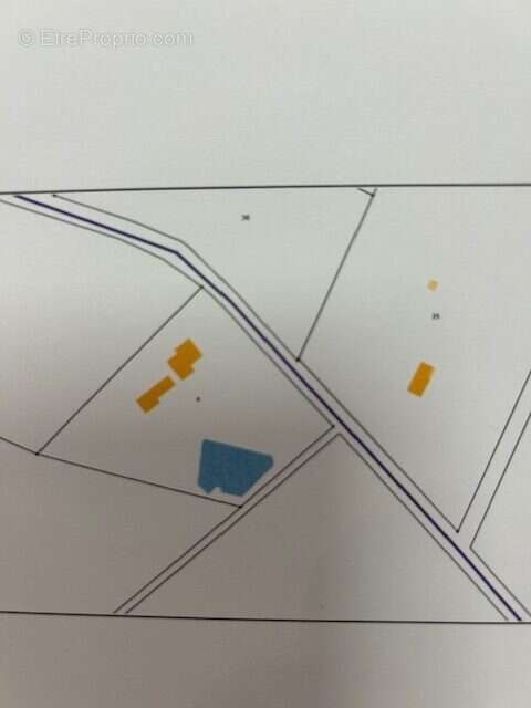 cadastre - Maison à VENSAC