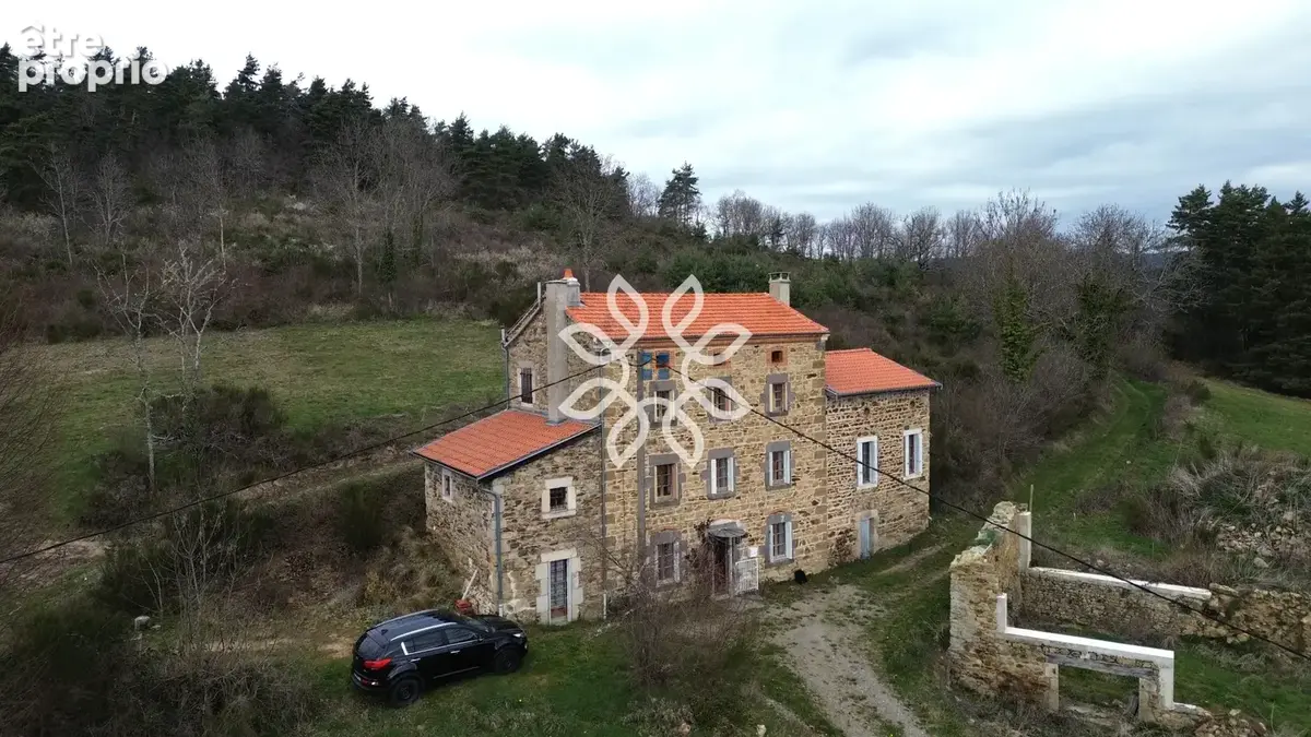 Maison en pierre   18 927 m2 de terrain   vue dégagée - photo 2