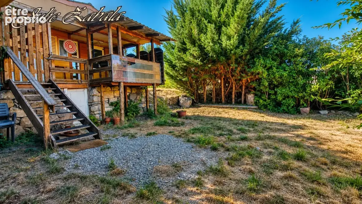 Bungalow en bois avec terrain privatif, terrasse et cave – PRL - photo 9