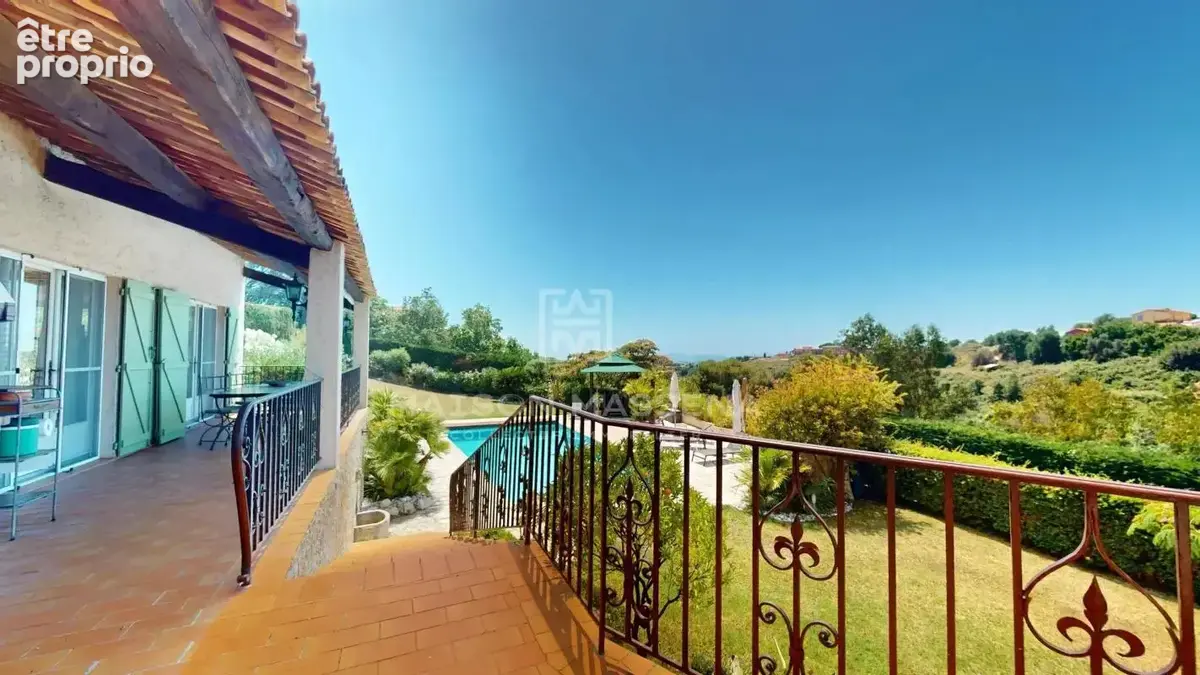 Maison vue panoramique - piscine - tennis - photo 15