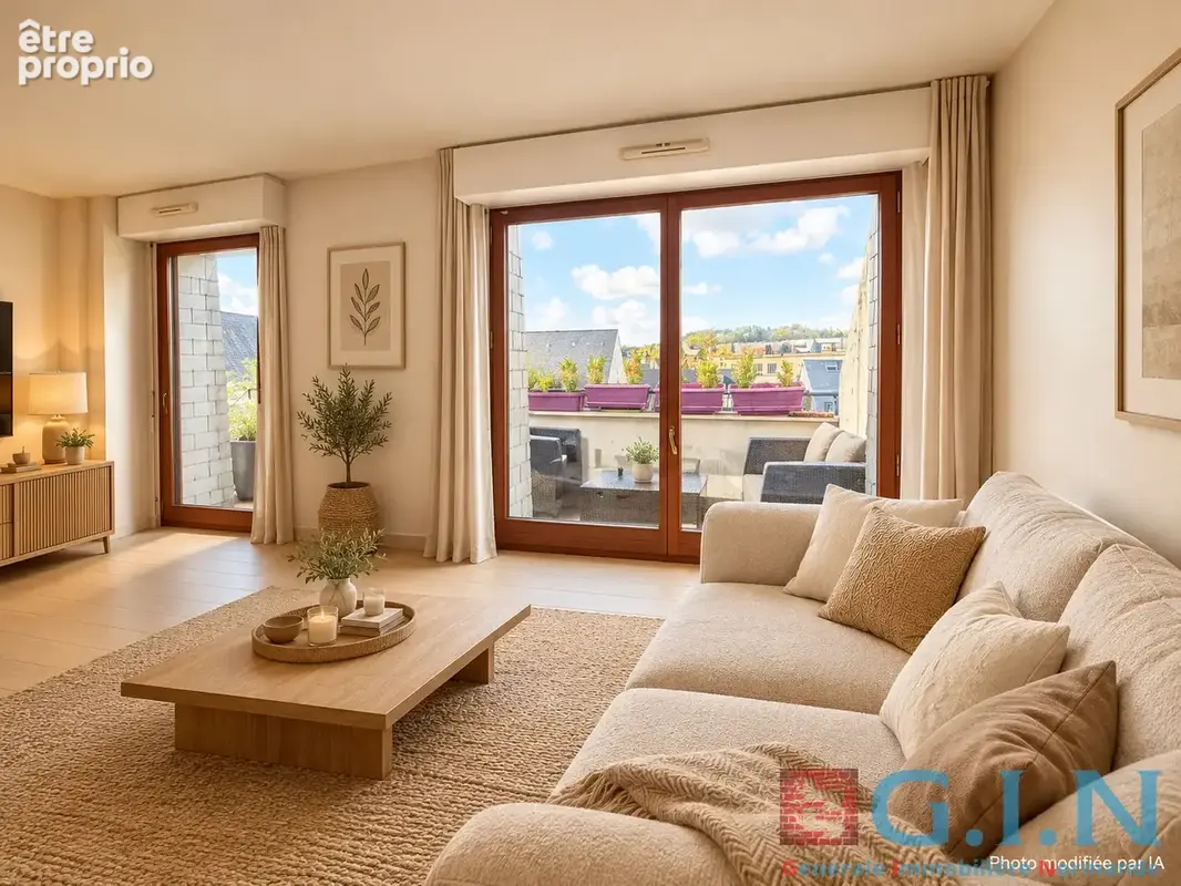 Exclusivite / rouen gare / appartement t2 avec terrasse - photo 2