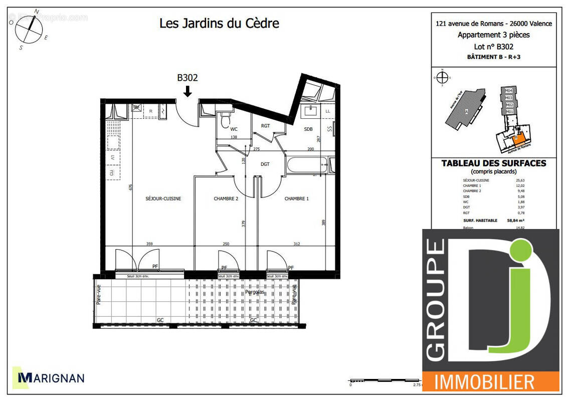 Appartement à VALENCE