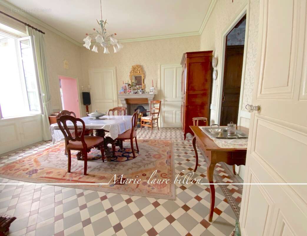 Dpt Deux Sèvres (79), à vendre NUEIL LES AUBIERS maison bourgeoise de 222 m² + dépendances et terrain de 1 041 m² - photo 6