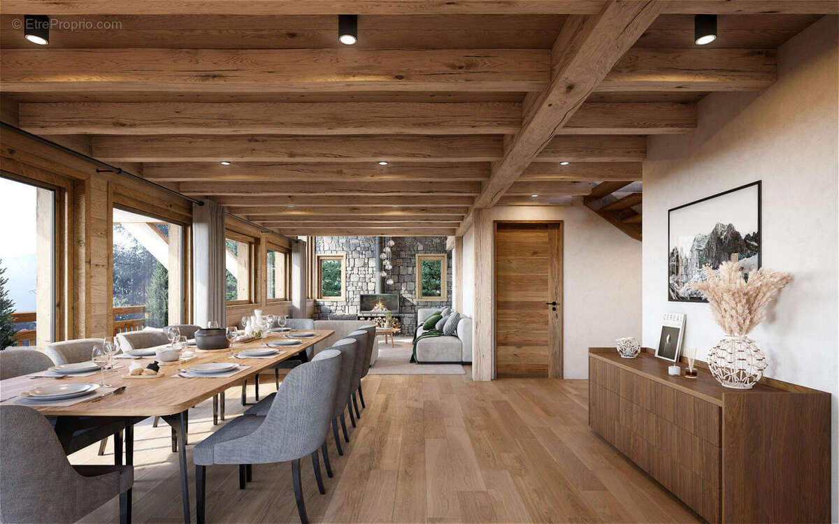 Ski chalet for sale Megeve_SALON_HD - Maison à MEGEVE