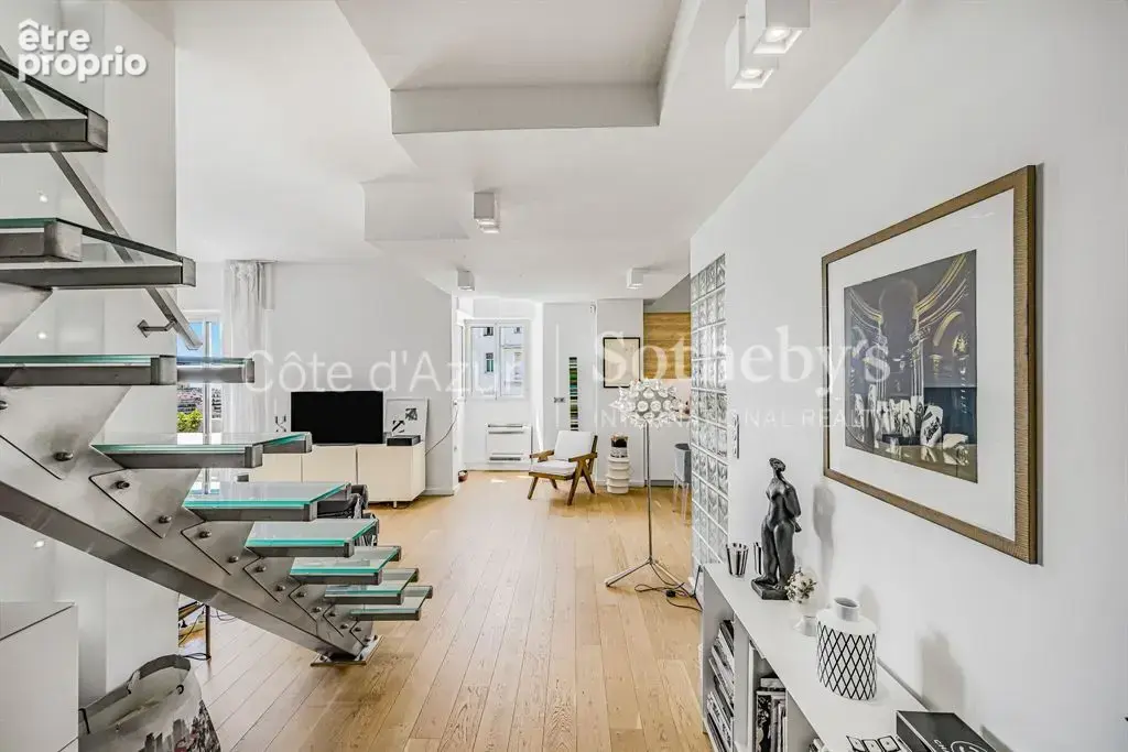 Penthouse duplex avec terrasse de 69 m² et vue mer panoramique à Cannes Montfleury - photo 11