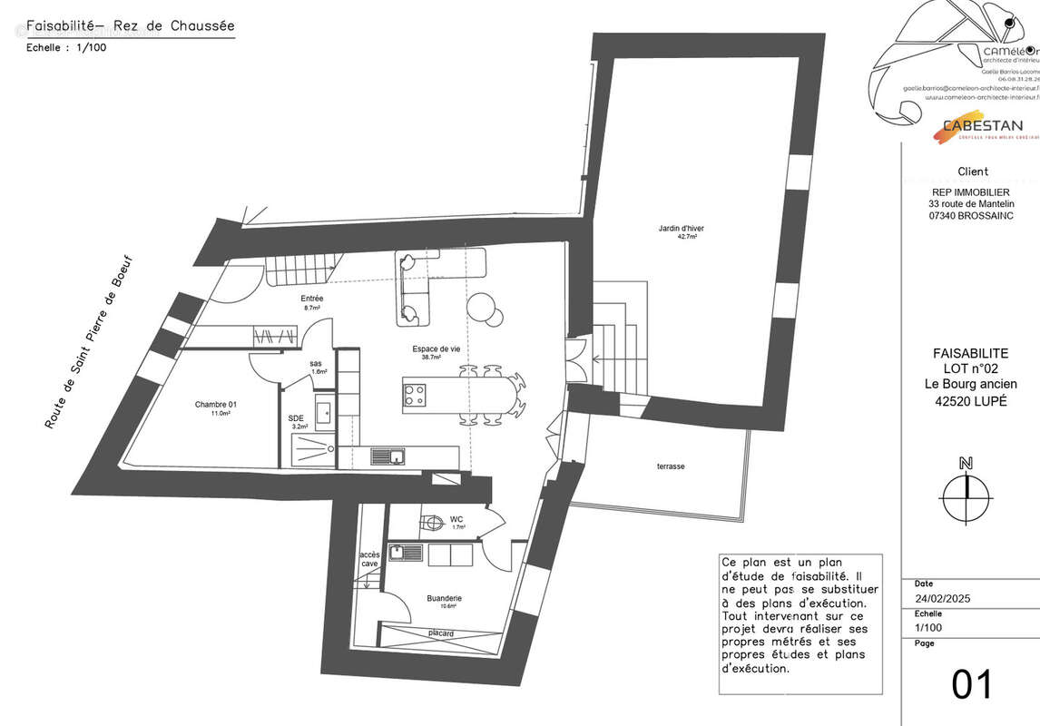 Maison à LUPE