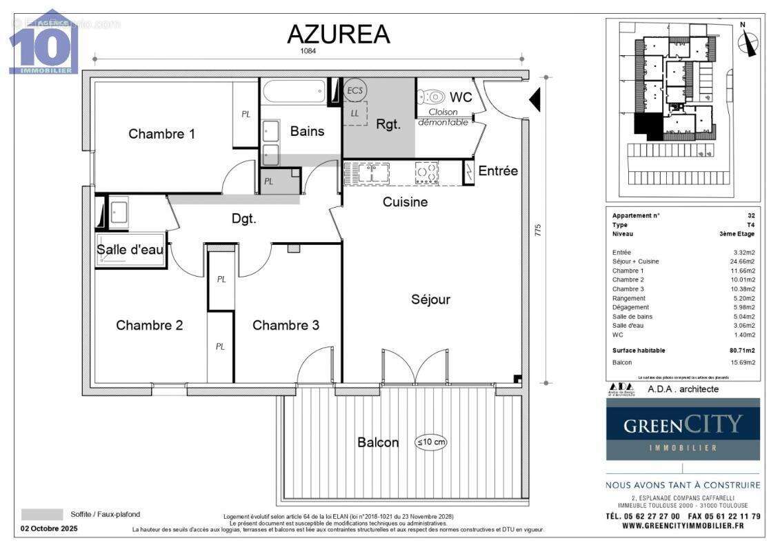 Appartement à VALRAS-PLAGE