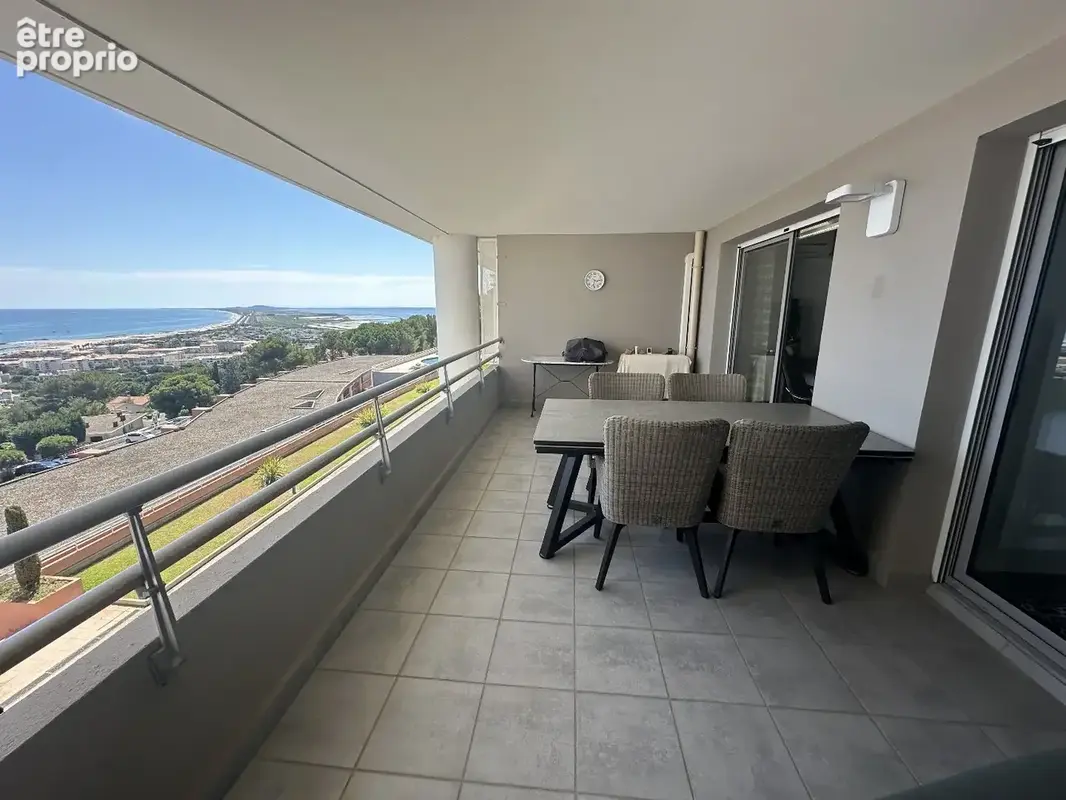 Dans une résidence de haut standing T3 avec vue panoramique, piscine, tennis - photo 7