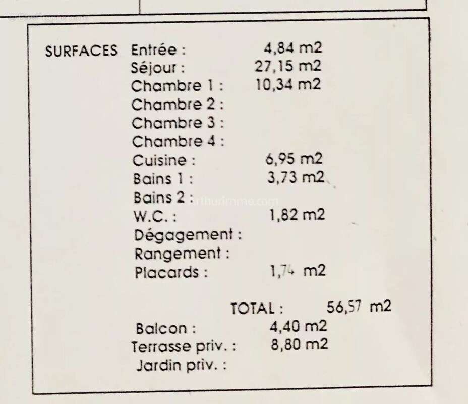 Appartement à PUTEAUX