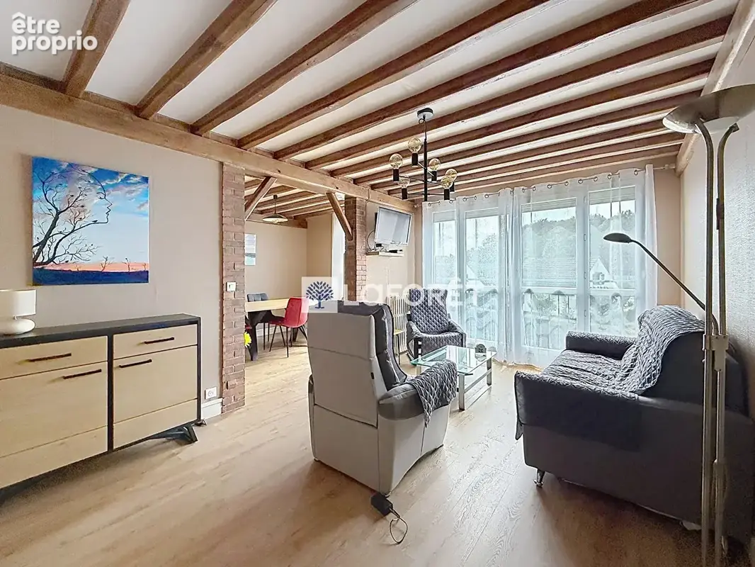 Fécamp  -83 m² -dernier étage avec ascenseur -appartement rénové - photo 3