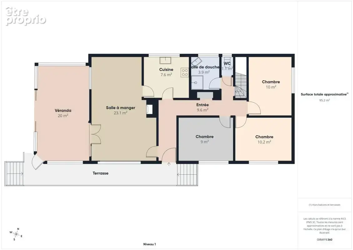 Maison 4 pièces 74 m² - photo 13