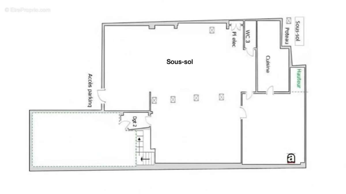 Appartement à PARIS-15E