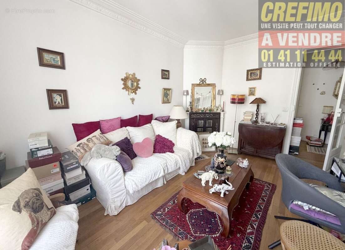 Appartement deux pièces à vendre à Asnières-sur-Seine - agence immobilière CREFIMO - photo 2