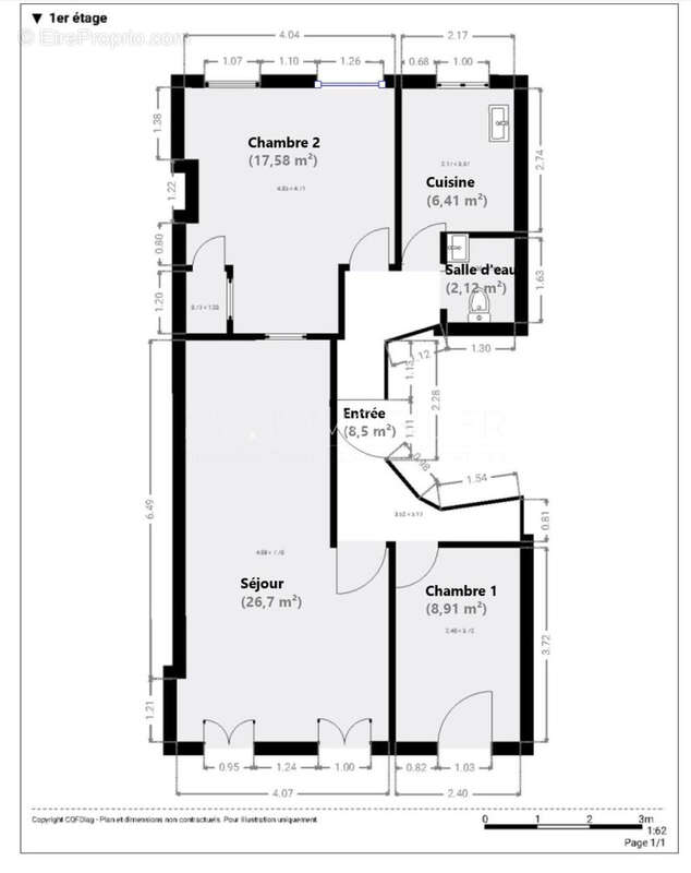 Appartement à MARSEILLE-2E