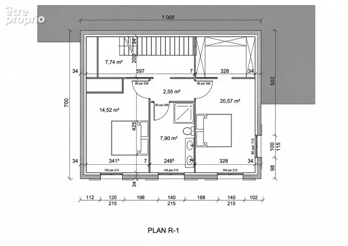 Oletta – terrain 885 m² – permis purgé - photo 6