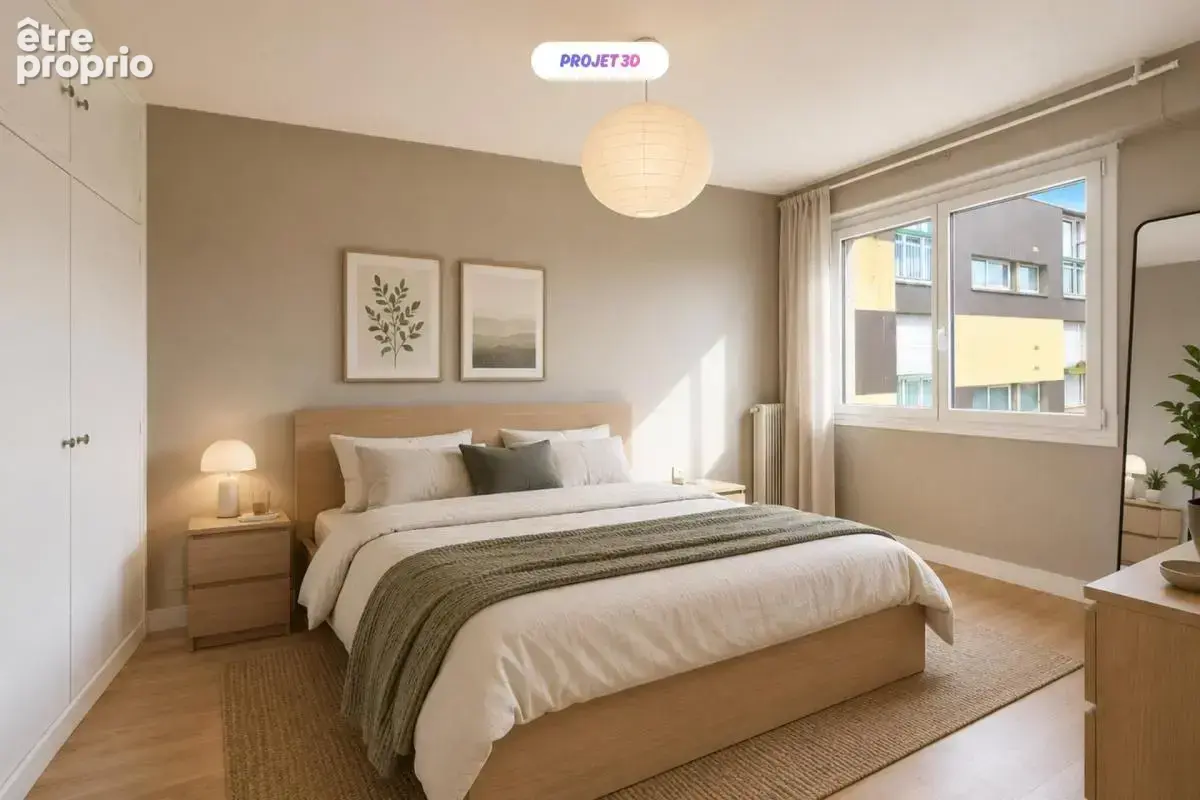 Appartement T3 hyper centre, lumineux et parking sécurisé - photo 4
