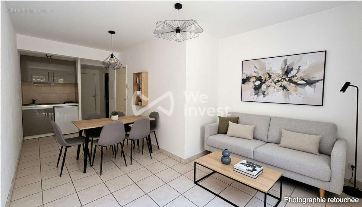 Proposition aménagement Séjour - Appartement à MAINVILLIERS