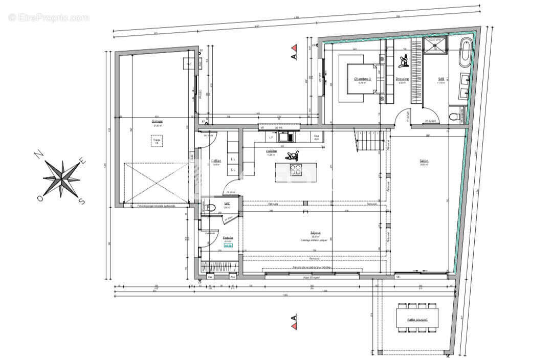 Maison Luc Sur Mer 6 pièce(s) 190 m2 - photo 17