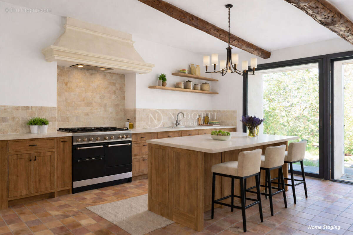 Mas à Cabrières D'Avignon avec terrain constructible. - photo 4