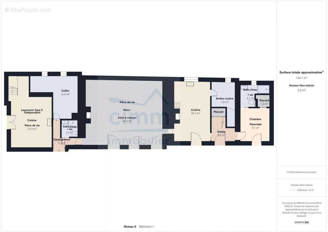 Maison à BOURG-DES-COMPTES