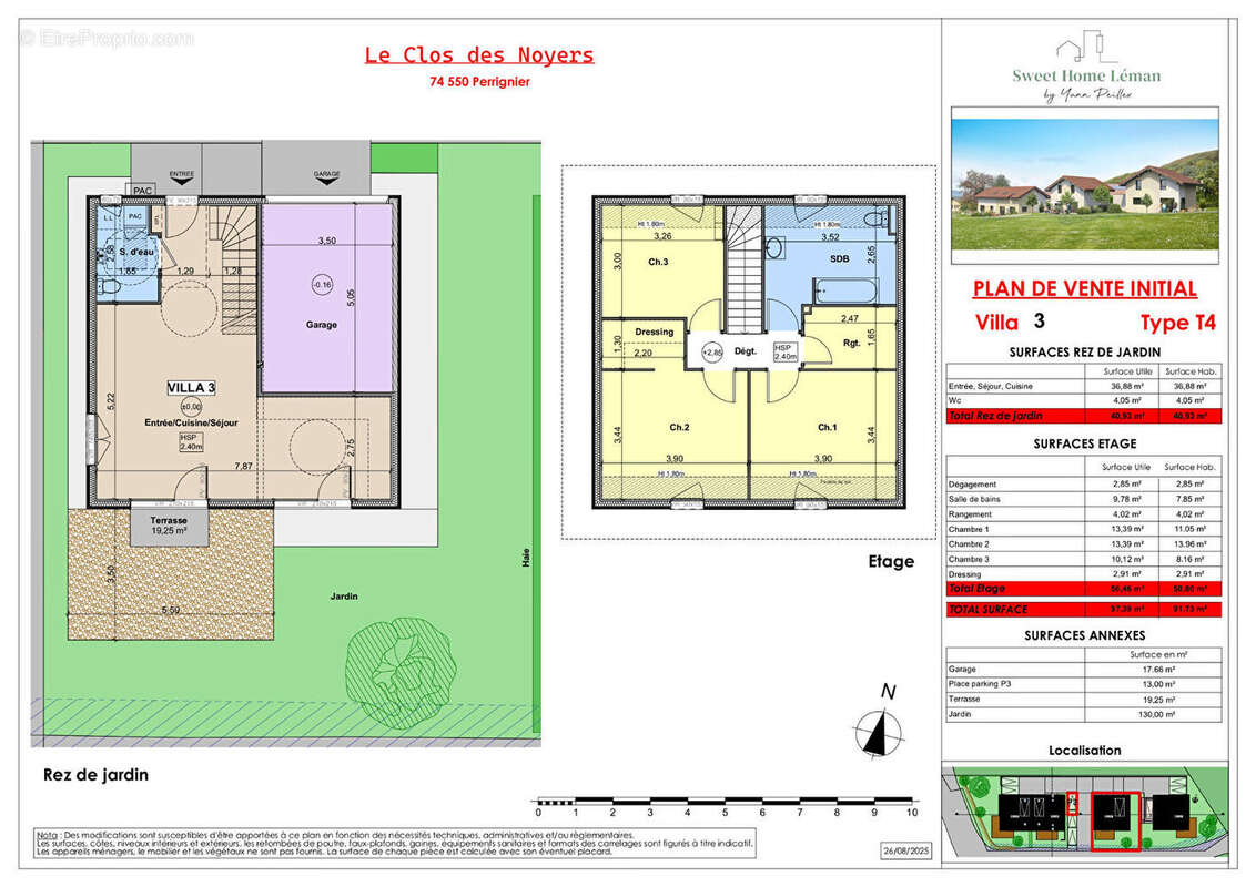 Maison à PERRIGNIER