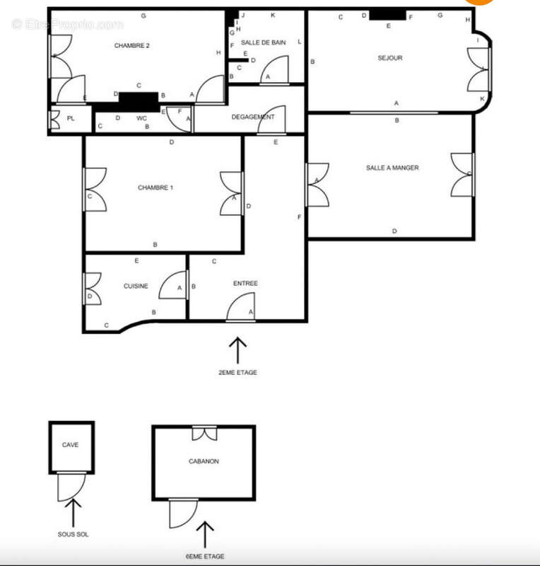 Appartement à PARIS-16E