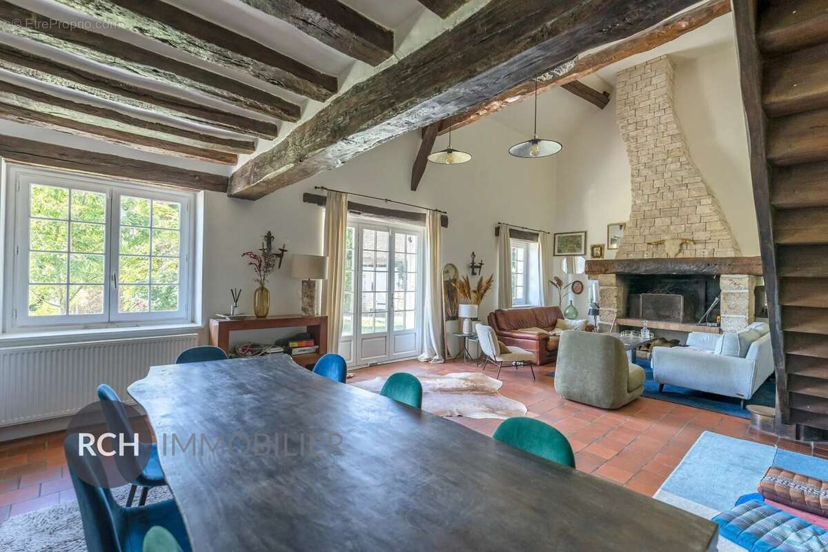 Limitrophe Houdan - Charmante maison ancienne avec maison d'amis et piscine - photo 6