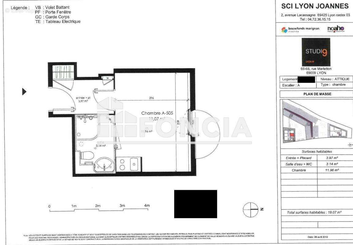 Appartement à LYON-9E