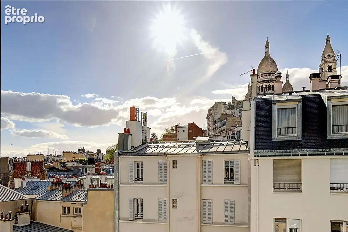 Montmartre / Bien atypique sous les toits avec vue Sacré-Coeur - photo 17