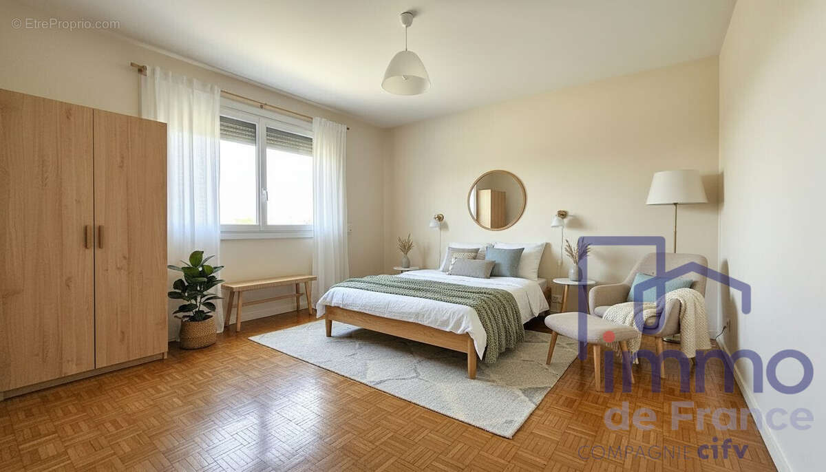 proposition deco chambre 1 - Appartement à VILLARS