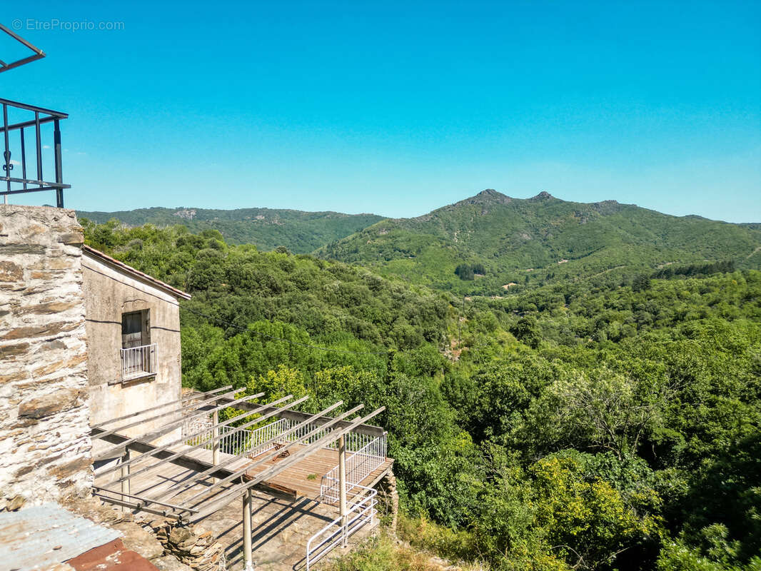 Maison avec vue panoramique exceptionnelle   La Palisse, Rosis   Proche Caroux - photo 4