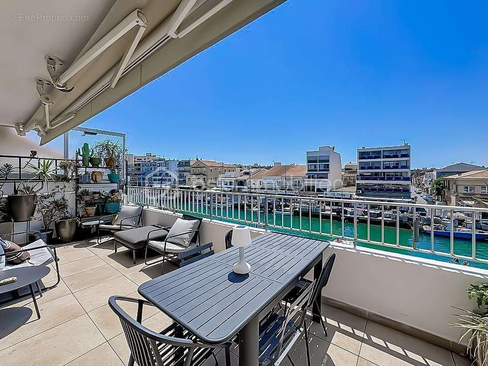 *** Magnifique Appartement T2 rénové de 48m2 avec terrasse plein sud de 20m2 à PALAVAS *** - photo 12